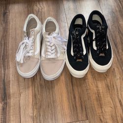 vans tennis shoes size 8.5