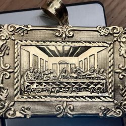 Gold Medallion “The Last Supper”
