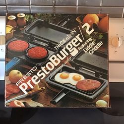 Presto Burger 2 Thicknthin for Sale in Worcester MA OfferUp