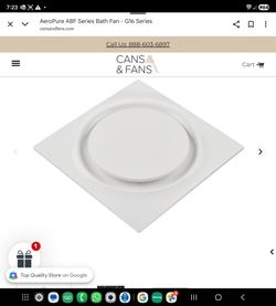 Aero Pure Recessed Ceiling Fan NEW