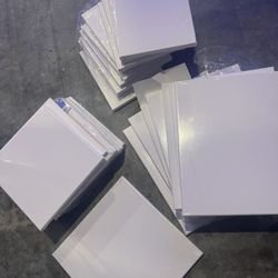 White Canvas Frames 