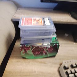 Pokemon Box With Slabs
