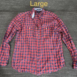 Mens Size large Shirts