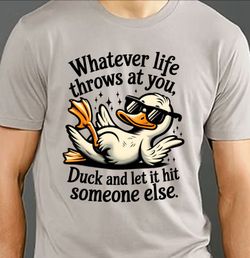 Duck Life DTF Humor T-Shirt