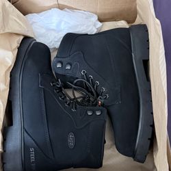 LUGZ 9W Steel Toe Work Boots
