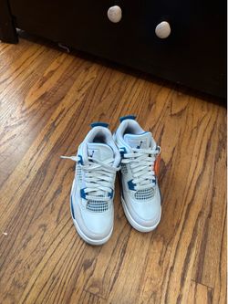 Jordan 4 Retro Military Blue 4Y