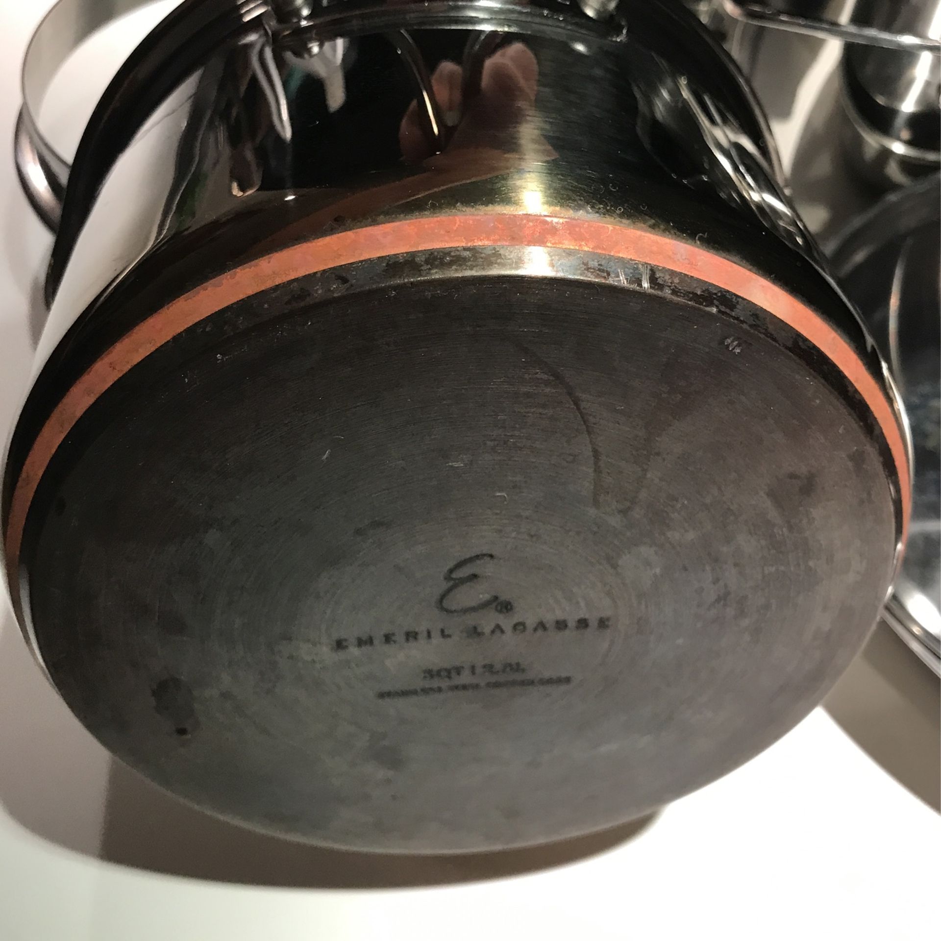 Emeril Lagasse 12 Piece Stainless Steel With Copper Core