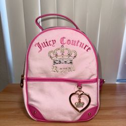 Juicy Couture pink royal backpack