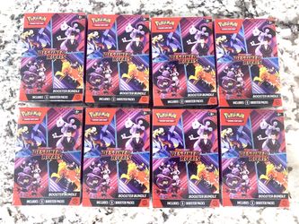 Pokémon Destined Rivals 8x Bundles Boxes