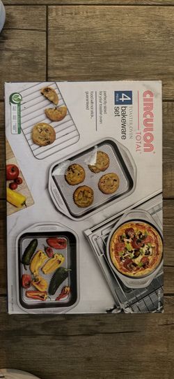 Circulon Total 4 Piece Toaster Oven Bakeware Set
