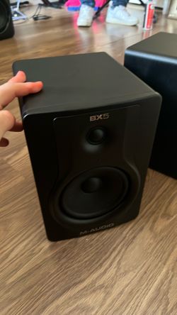 M-Audio BX5 Carbon Black Studio Monitors