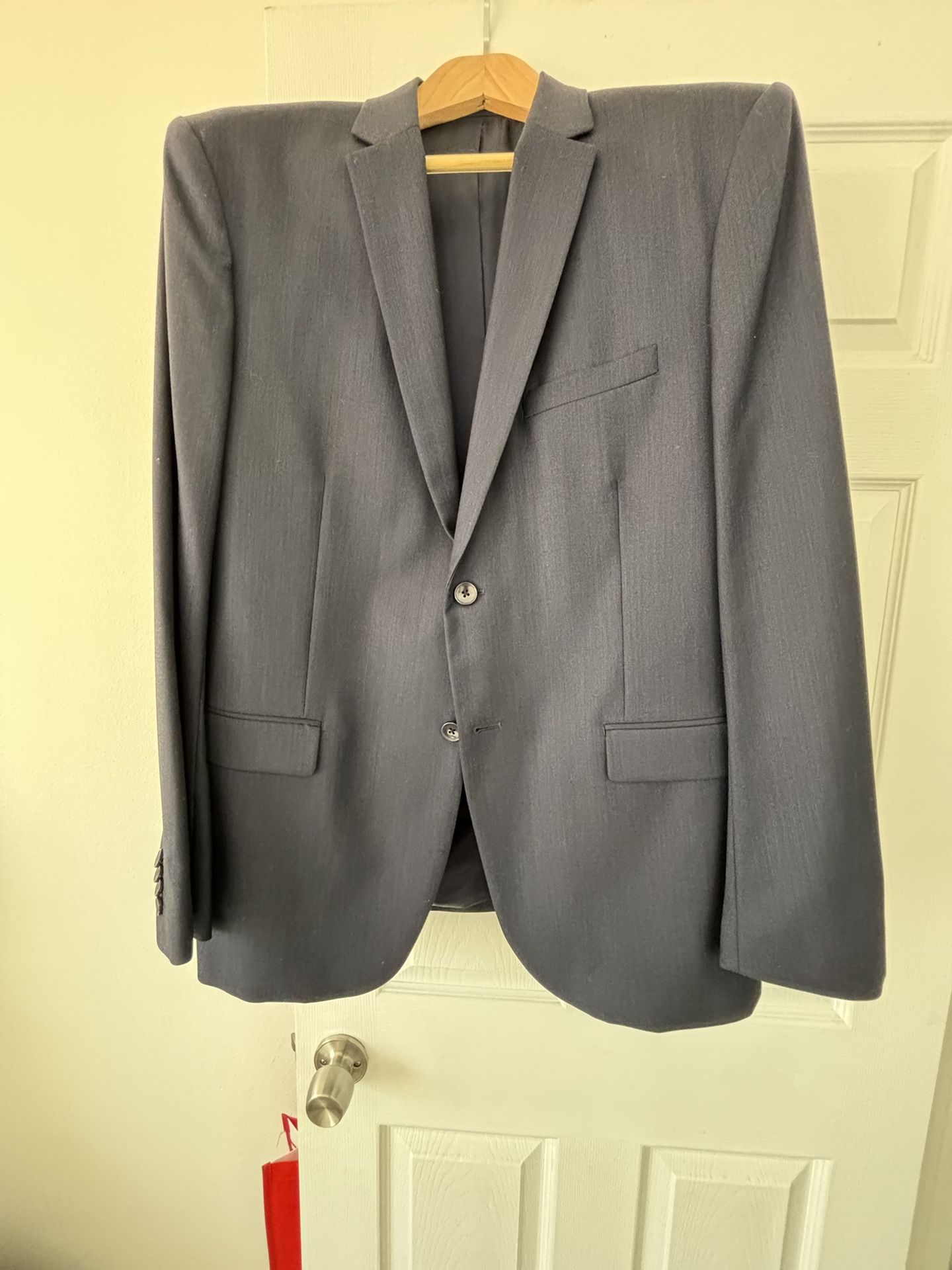 Theory Suit Navy Blue Color Size 46 R