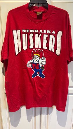 Nebraska Huskers Size XL Nutmeg Mills red t-shirt