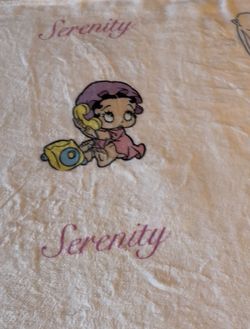 Betty boop Baby Blanket