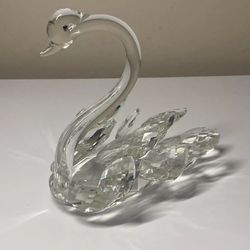 Pure Decorative Crystal Swan