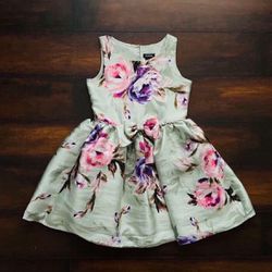 Baby Girl Clothes Toddler Special Occasion Party Floral Dress Size 6T 