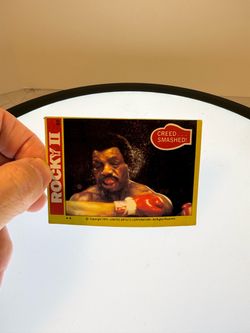 (11) Assorted Trading Cards. Rocky, Jaws, Close Encounters, grease, Charlie’s Angels, the Incredible Hulk.