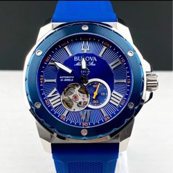 Bulova Marine Star Automatic Watch 98a303