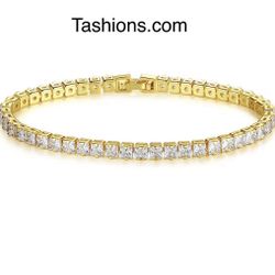Tashions Valentine Tennis Bracelet-Two Similar Styles