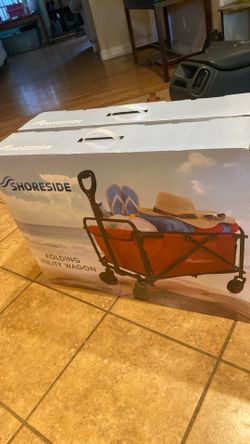 Shoreside folding utility wagon brand new great price