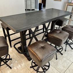 Bar Height Dining Table 