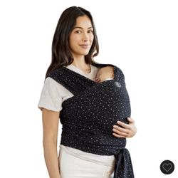 Moby Petunia Pickle Bottom Wrap Baby Carrier-Terrazzo Black