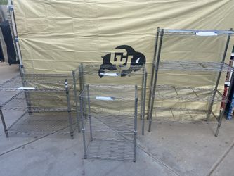 Metal storage racks