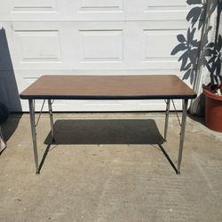 Vintage Table Or Desk - Adjustable Height 