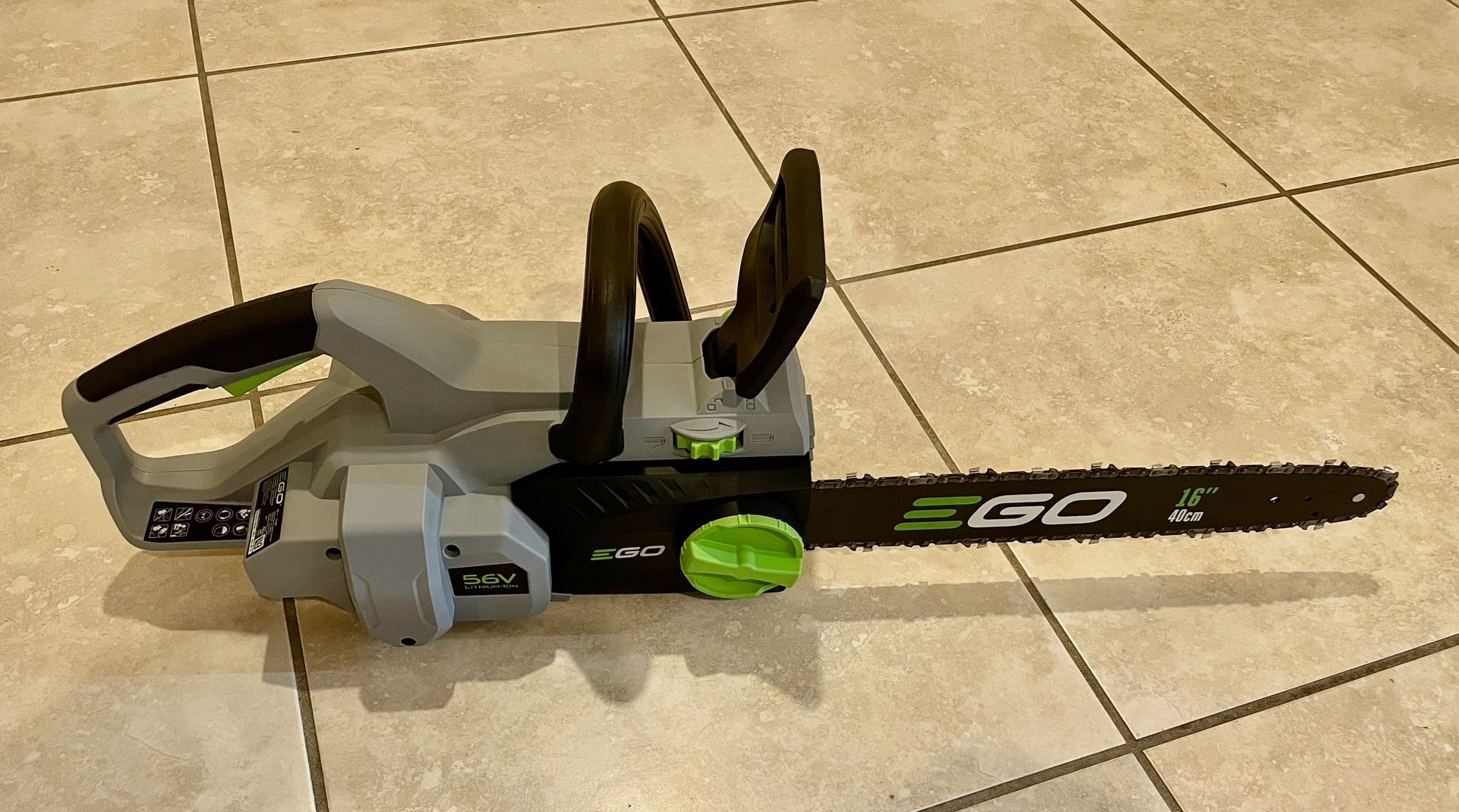 USED: EGO Chainsaw 16 inch bar 56V Brushless (Tool ONLY)