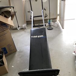 Total Gym Useable And Good To Fair Condition; Pickup Only 