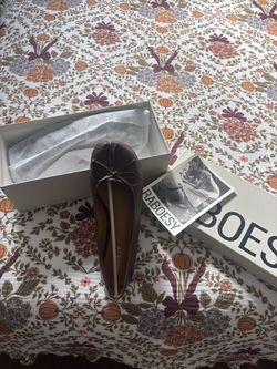Raboesy ballet brown flats