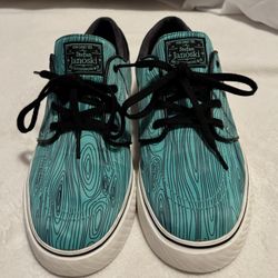 Nike SB Zoom Stefan Janoski “mint Wood grain” Collab