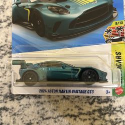 Hot Wheels 2024 Aston Martin Vantage GT3 new for 2026