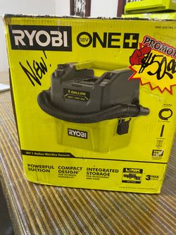 Ryobi 1 gal wet/dry vac New tool only