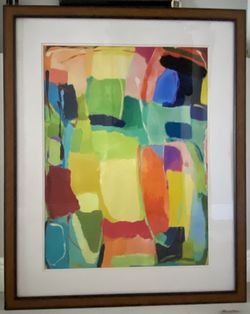 Multiple Picture Frames With Lovely Abstract Inserts Price Each