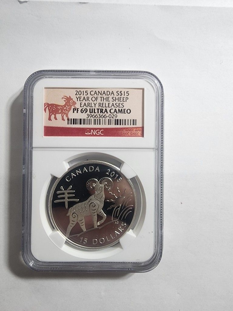 2015 Canada Silver $15 Year Of The Sheep Coin NGC PF 69 Ultra Cameo,All Products : American Fashion Style Bags On Sale