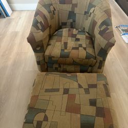 Chair & Ottoman