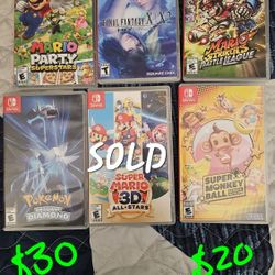 Nintendo Switch Games 