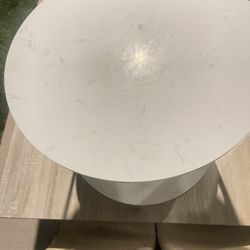 Marble Slab Table Set Of3