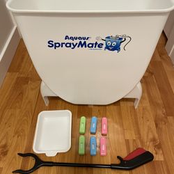 SprayMate Cloth Diaper Sprayer Splatter Shield