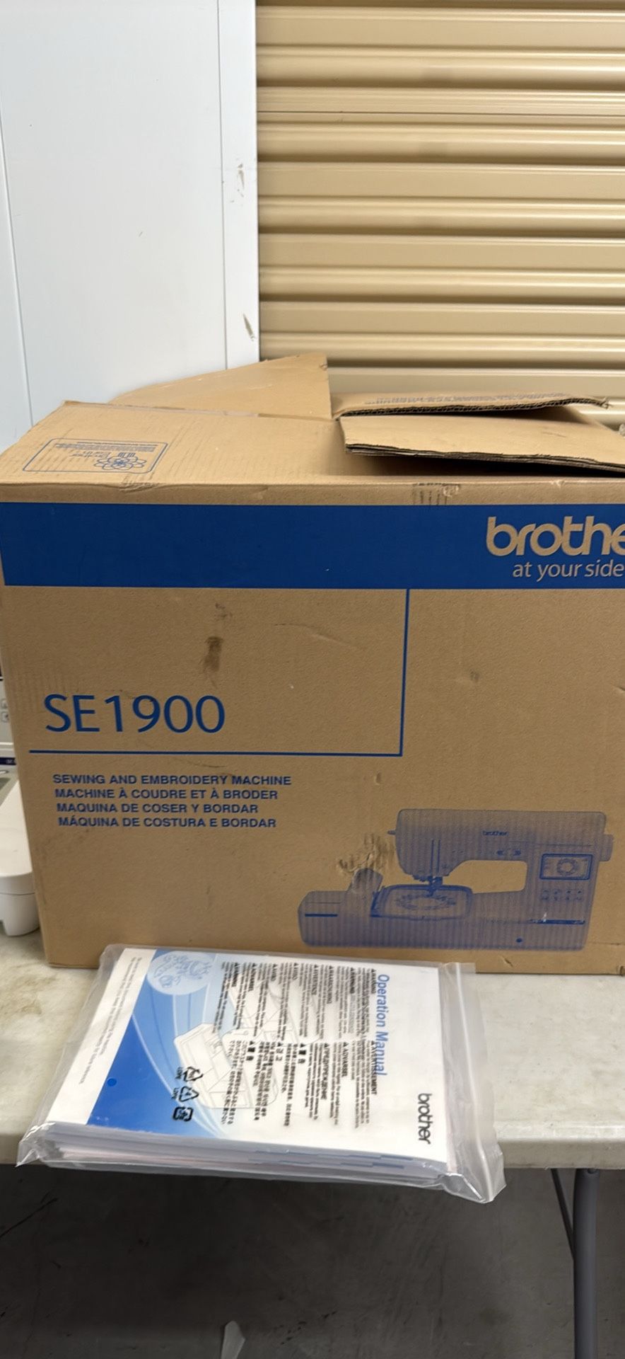 Brother SE1900 Sewing/embroidery Machine