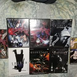 DVDs anime and regular movie