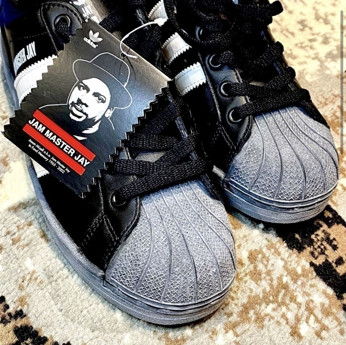 RARE!! NIB 2003 Jam Master Jay Collector's Limited Edition Adidas