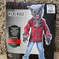 Werewolf Costume Youth L Or Adult S/M