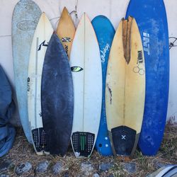 Surfboards $20 To $25 Each