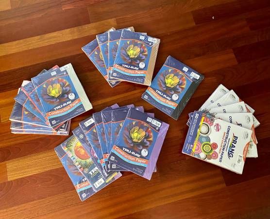 9” X 12” and 12” X 18” TruRay Construction Paper