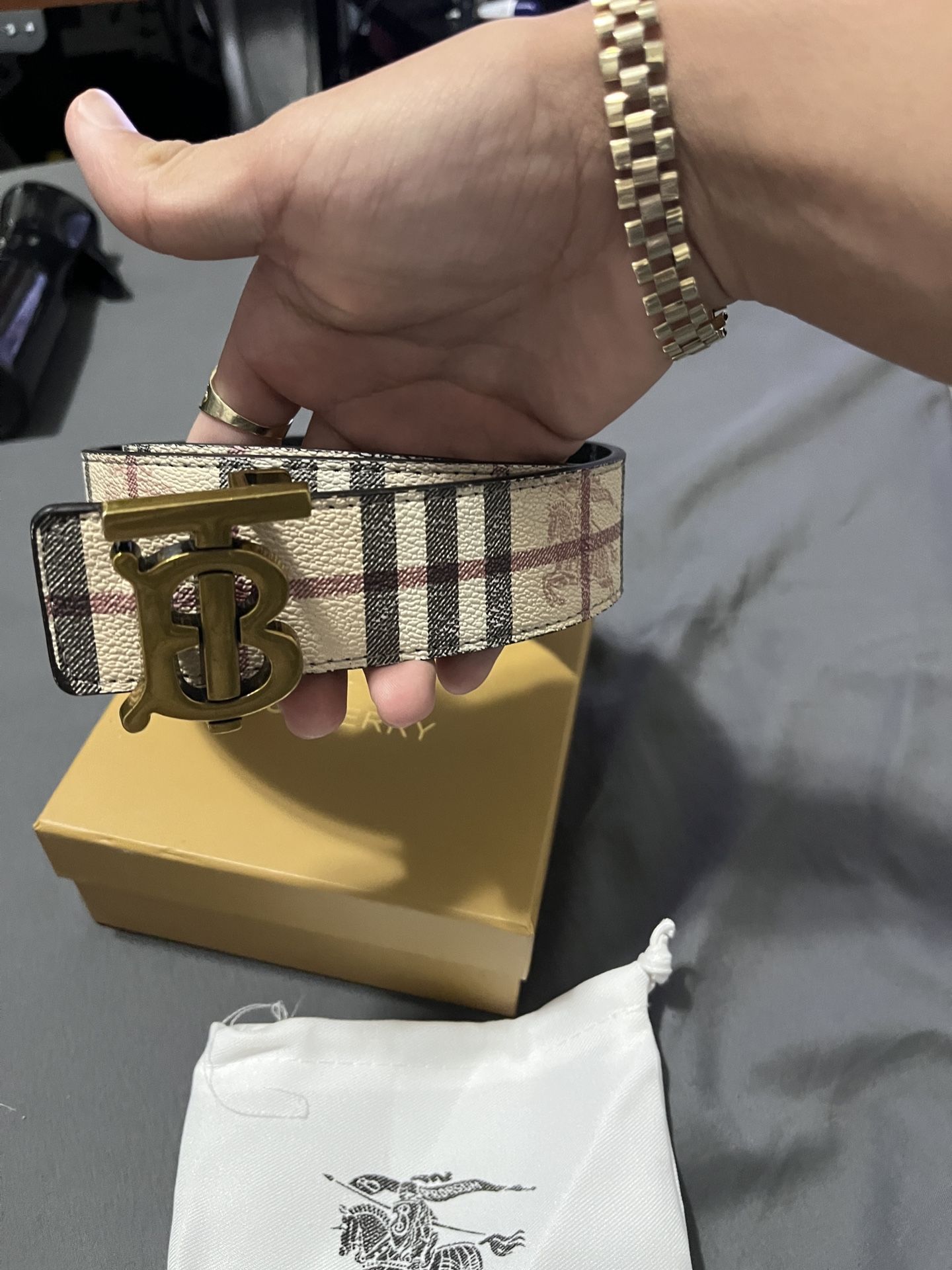 burberry reversible belt