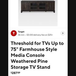 TV Stand With Storage