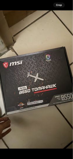 Msi b550 tomahawk motherboard