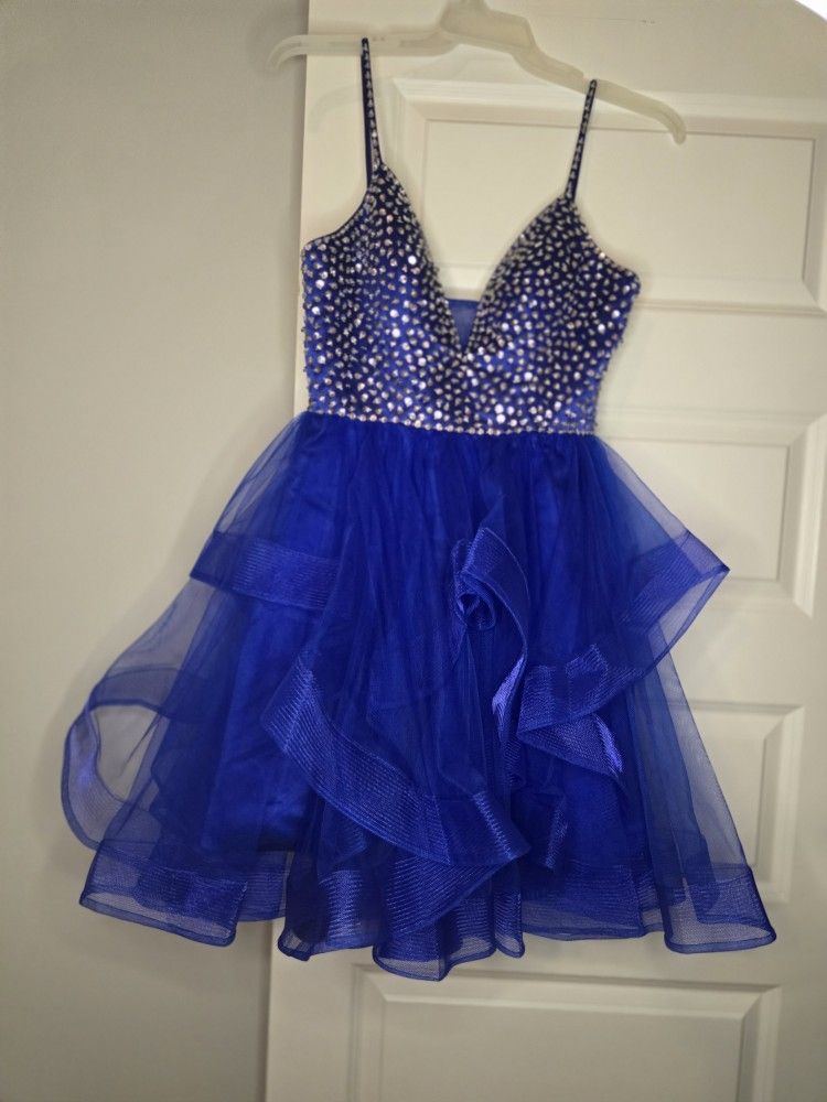 Blue Prom Dress